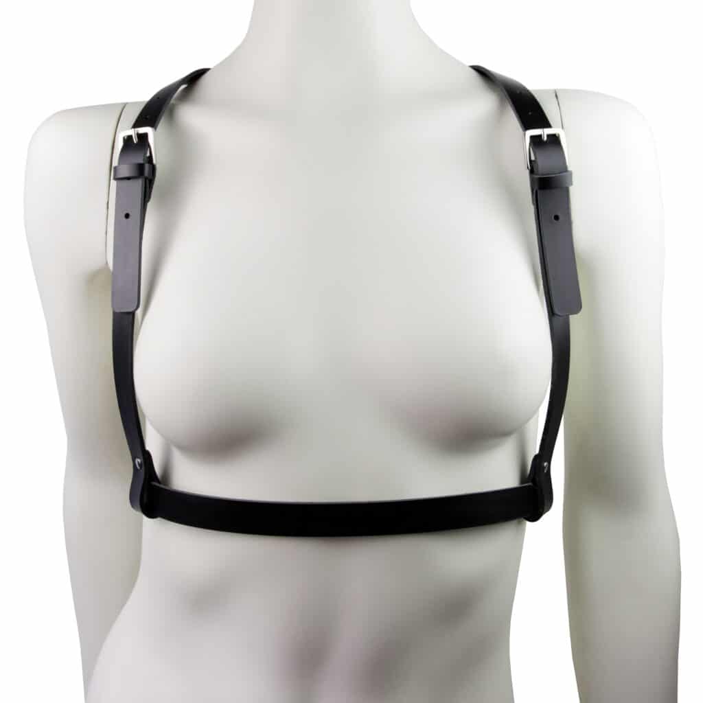 Leather Harness Black